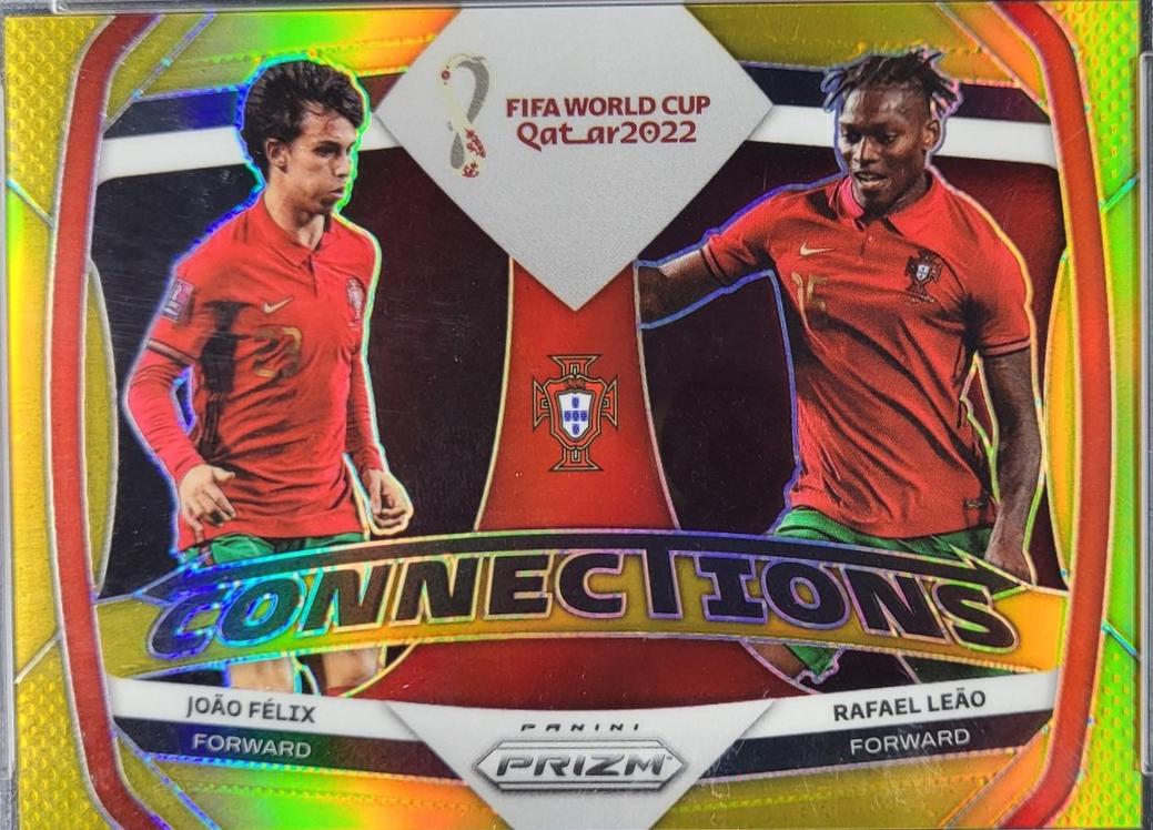 Joao Felix, Rafael Leao - Prizm World Cup Connections #24
