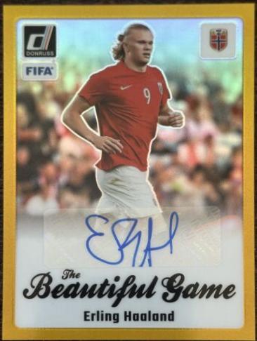 Erling Haaland - Donruss Beautiful Game Autograph #BG-EH