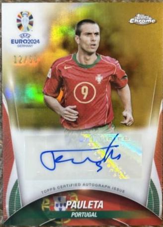 Pauleta - Chrome UEFA Euro Autograph #CA-PA