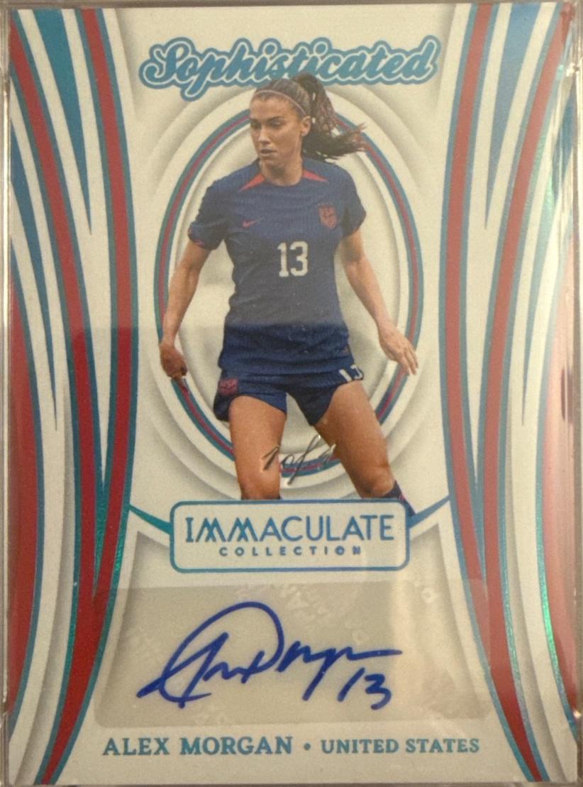 Alex Morgan - Immaculate Sophisticated Signature #21