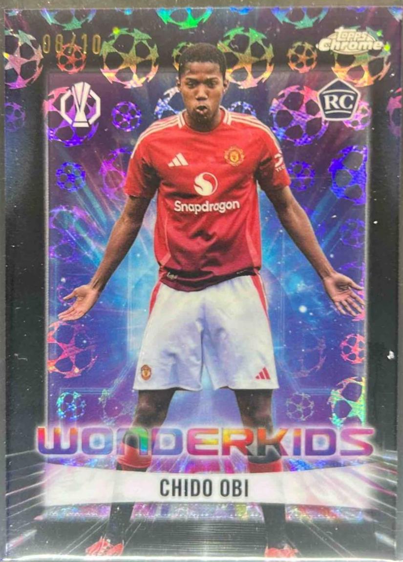 Chido Obi - Chrome UEFA LogoFractor Wonderkids Starball #WK-3