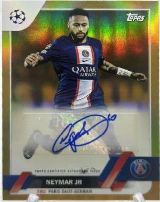 Neymar Jr - UEFA Club Competitions Autographs #A-N