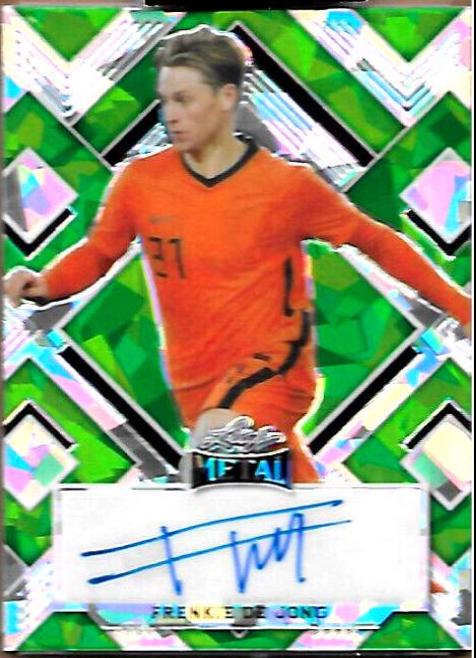 Frenkie De Jong - Metal Autographs #BA-FDJ