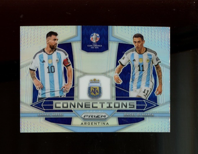 Angel Di Maria / Lionel Messi - Prizm Copa America Connections #1