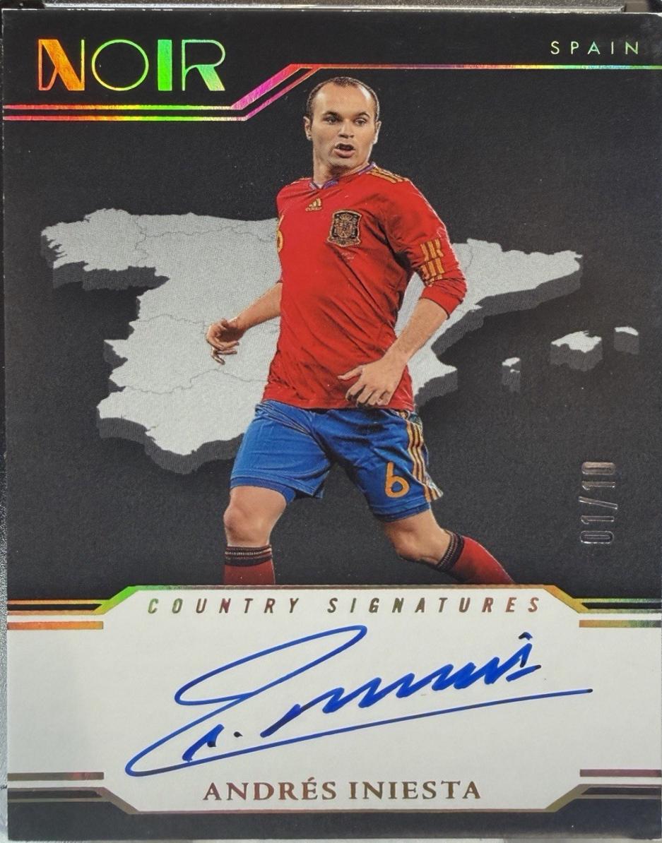 Andres Iniesta - Noir Country Signature #27