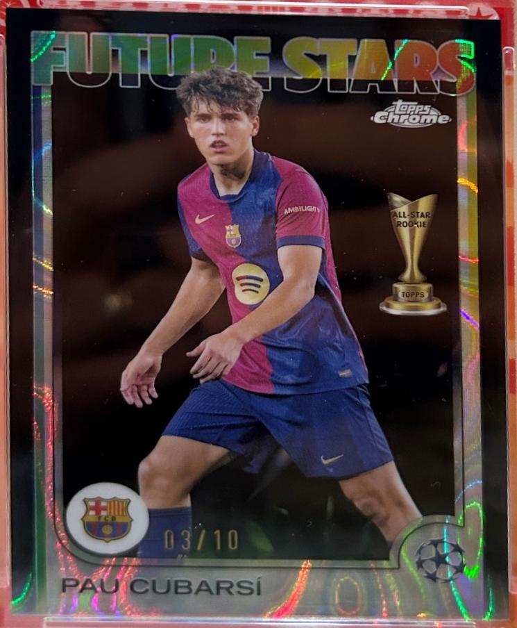 Pau Cubarsi - Chrome UEFA #196