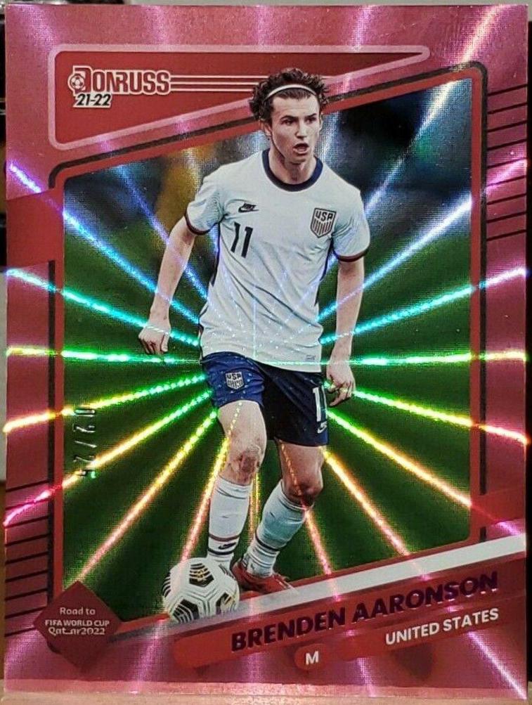Brenden Aaronson - Donruss Road to Qatar #165