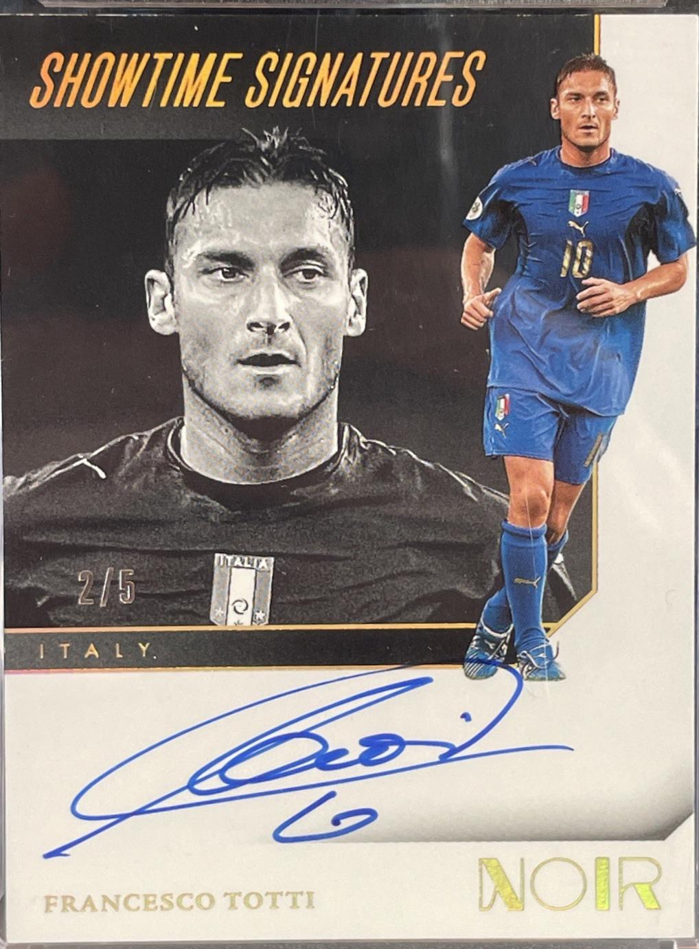 Francesco Totti - Noir Showtime Signature #15