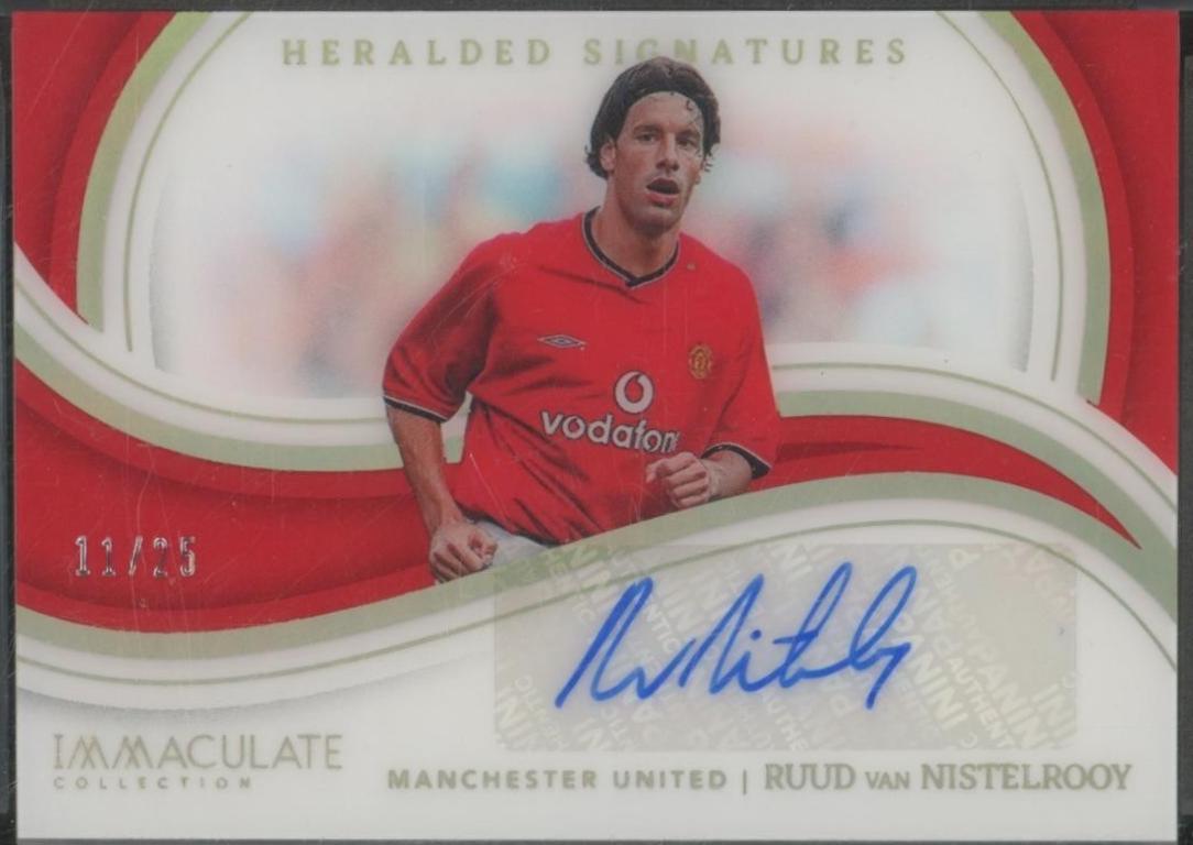 Ruud van Nistelrooy - Immaculate Heralded Signature #HS-RVN