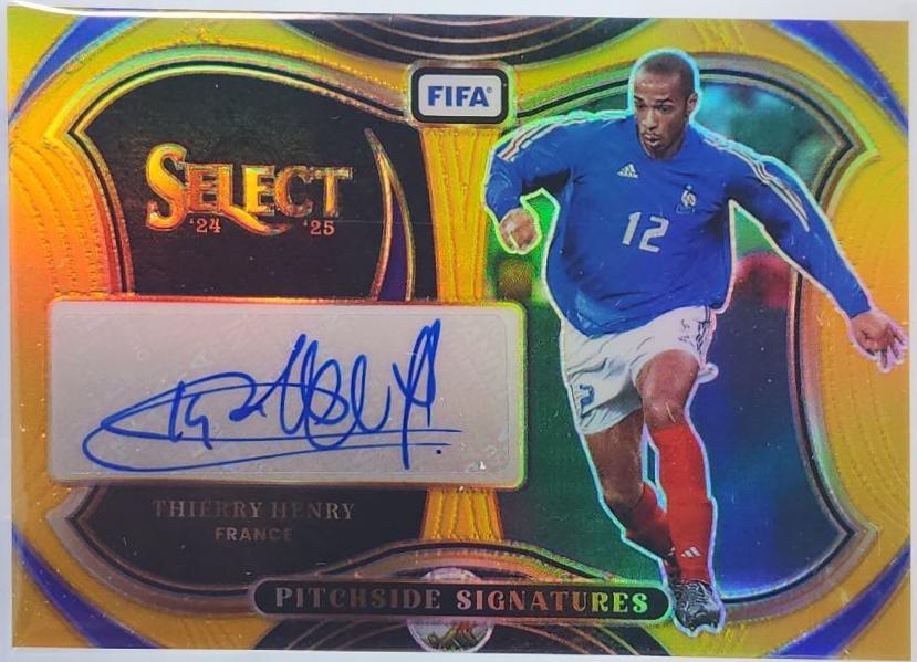 Thierry Henry - Select FIFA Pitchside Signature #PS-TH