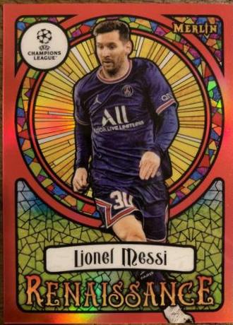 Lionel Messi - Merlin Chrome UEFA Renaissance #R-1