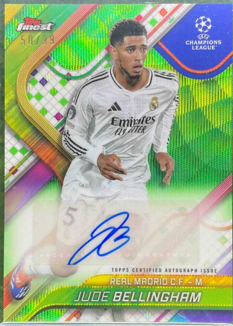 Neon Green Wave Refractor parallel