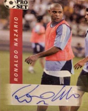 Ronaldo Nazario - Pro Set Autographs #PS-RN1