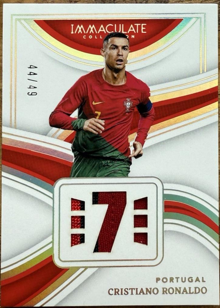 Cristiano Ronaldo - Immaculate Jersey Number #JN-CR7