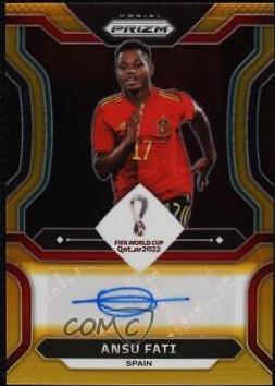 Ansu Fati - Prizm World Cup Signatures #S-AF