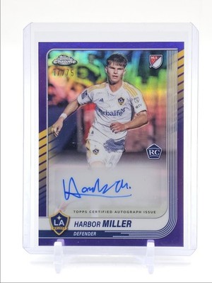 Harbor Miller - Chrome MLS Autograph #CA-MI