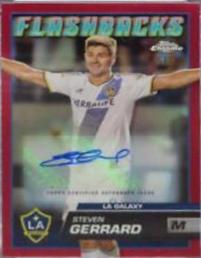 Steven Gerrard - Chrome MLS #168