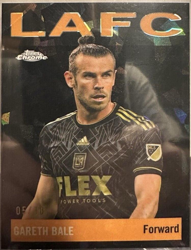 Gareth Bale - Chrome Sapphire MLS 1964 Football #64T-16