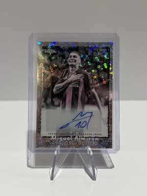 Miguel Almiron - Chrome MLS 1995 Autograph #NFA-MA