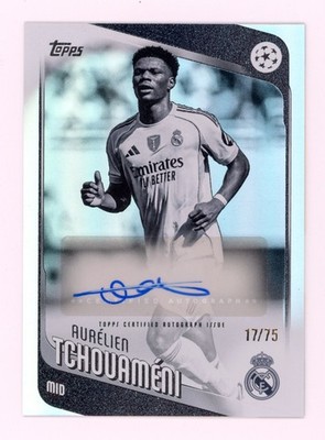 Aurelien Tchouameni - UEFA Autograph #BA-AT