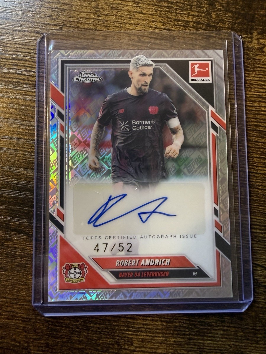 Robert Andrich - Chrome Bundesliga Autograph #BA-RAN
