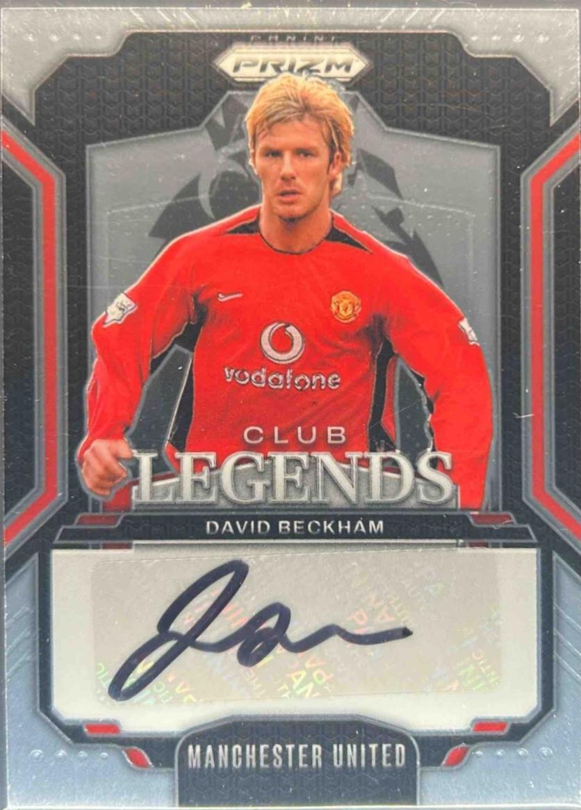 David Beckham - Prizm Premier League Club Legends Signatures #CL-DB