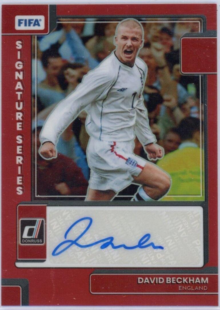 David Beckham - Donruss Signature Series #SS-DB