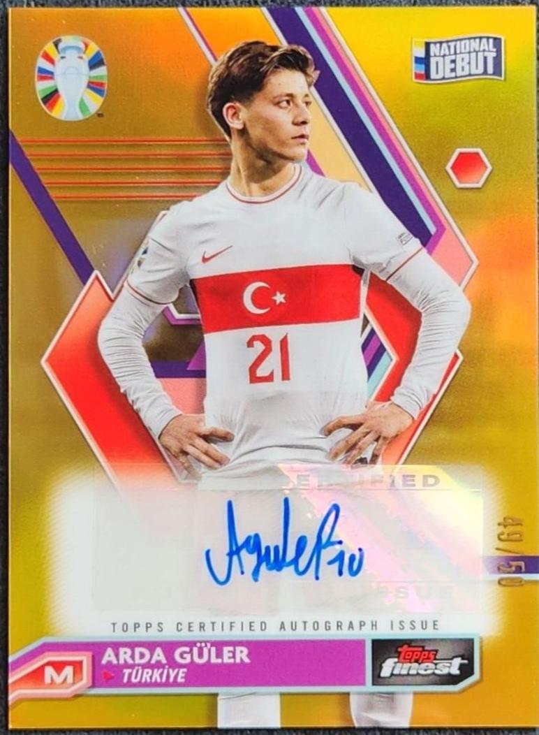 Arda Guler - Finest Road to UEFA EURO Autograph #BCA-AG