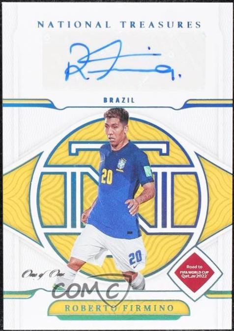 Roberto Firmino - National Treasures FIFA Road to World Cup Signatures #S-RFO