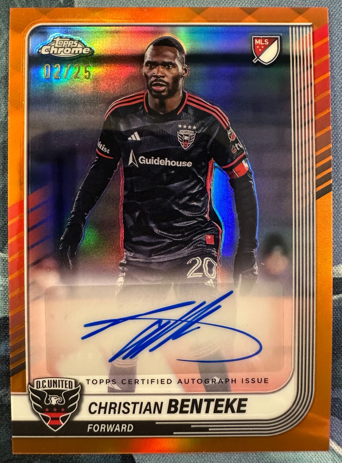 Christian Benteke - Chrome MLS Big City Strikers #BCS-1
