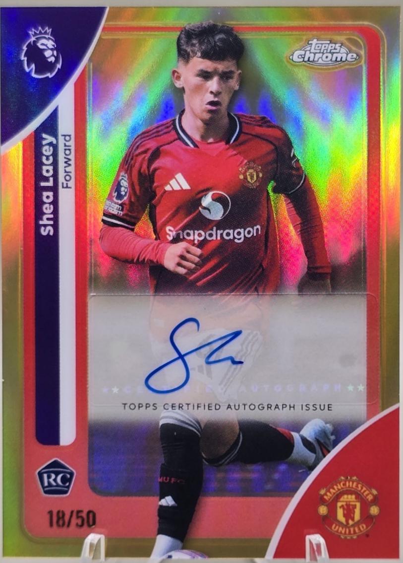 Shea Lacey - Chrome Premier League Autograph #CA-SL