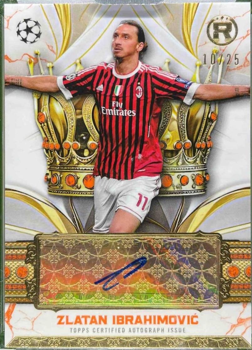 Zlatan Ibrahimovic - Reverence UEFA Crowned Legend Autograph #CLA-ZI