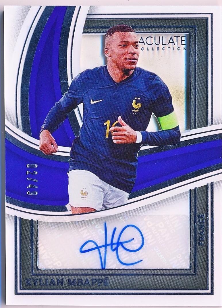 Kylian Mbappe - Immaculate Shadowbox Signature #SS-KM