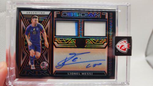 Lionel Messi - Obsidian Dual Jersey Ink #DJ-LM