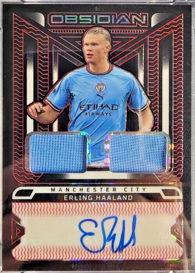 Erling Haaland - Obsidian Jersey Autographs #JA-EH