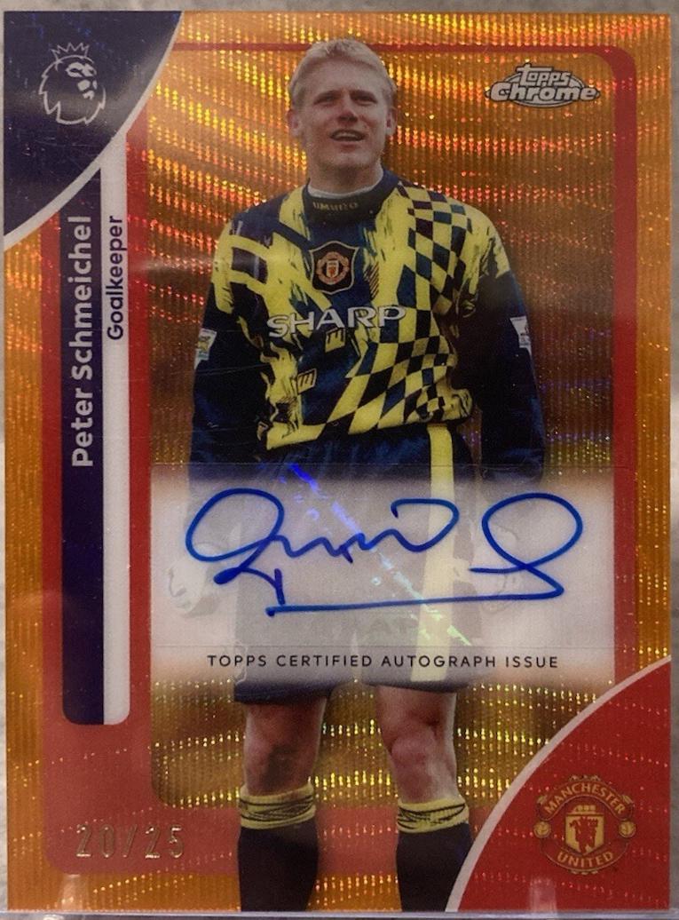 Peter Schmeichel - Chrome Premier League Autograph #CA-SH