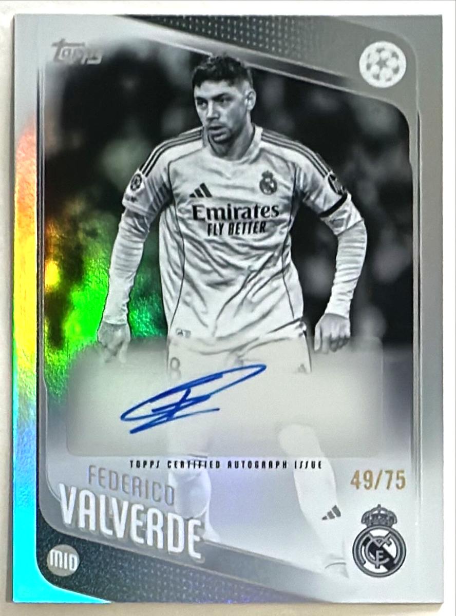 Federico Valverde - UEFA Autograph #BA-FV