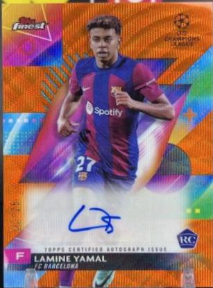 Lamine Yamal - Finest UEFA Club Autograph #A-LY