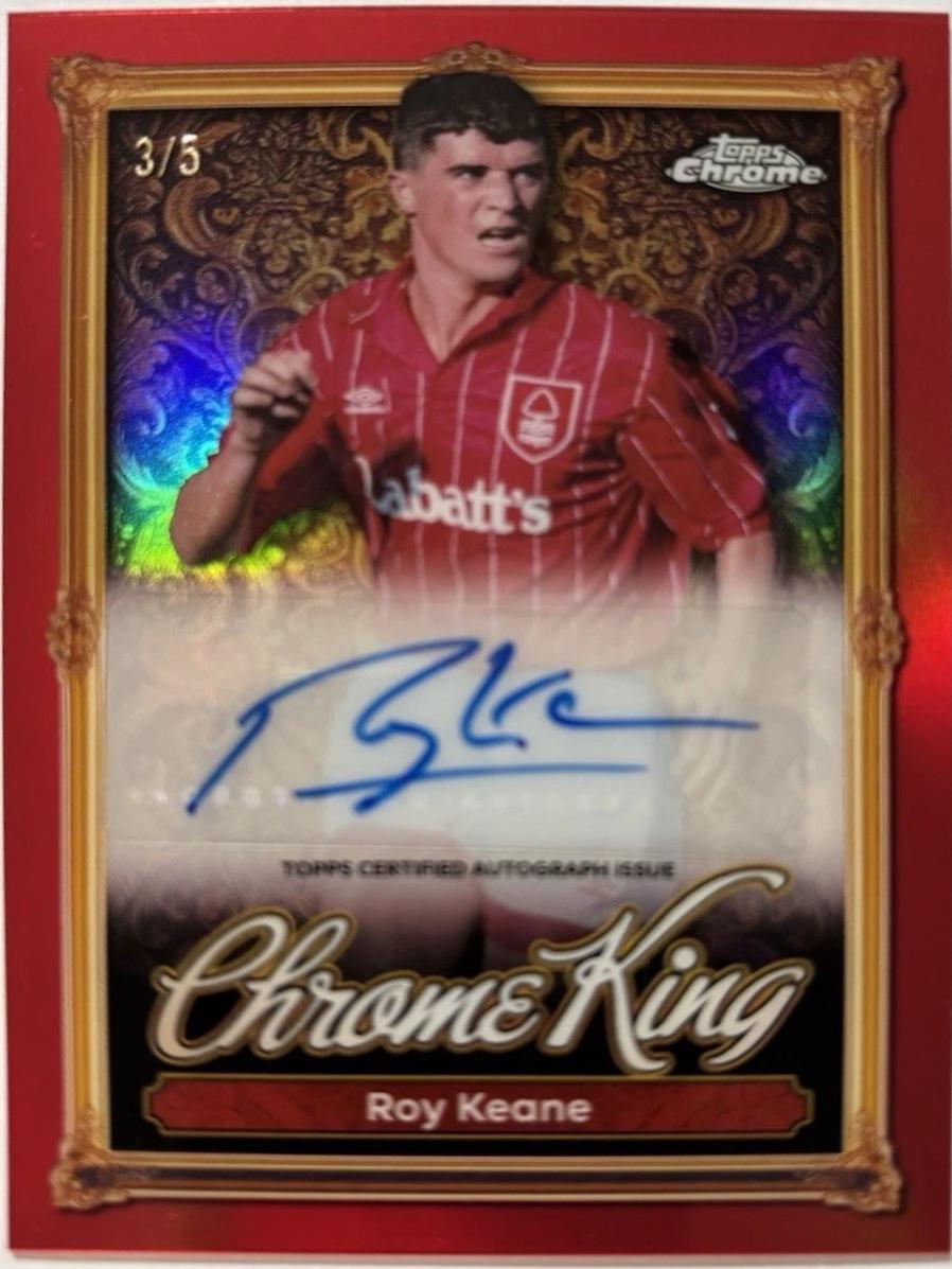 Roy Keane - Premier League Chrome King Autograph #CKA-RK