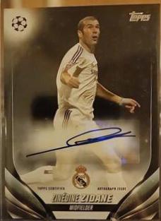 Zinedine Zidane - UEFA Club Autograph #A-ZZ