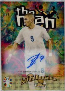 Karim Benzema - Finest Road To UEFA EURO The Man Autograph #TM-KB