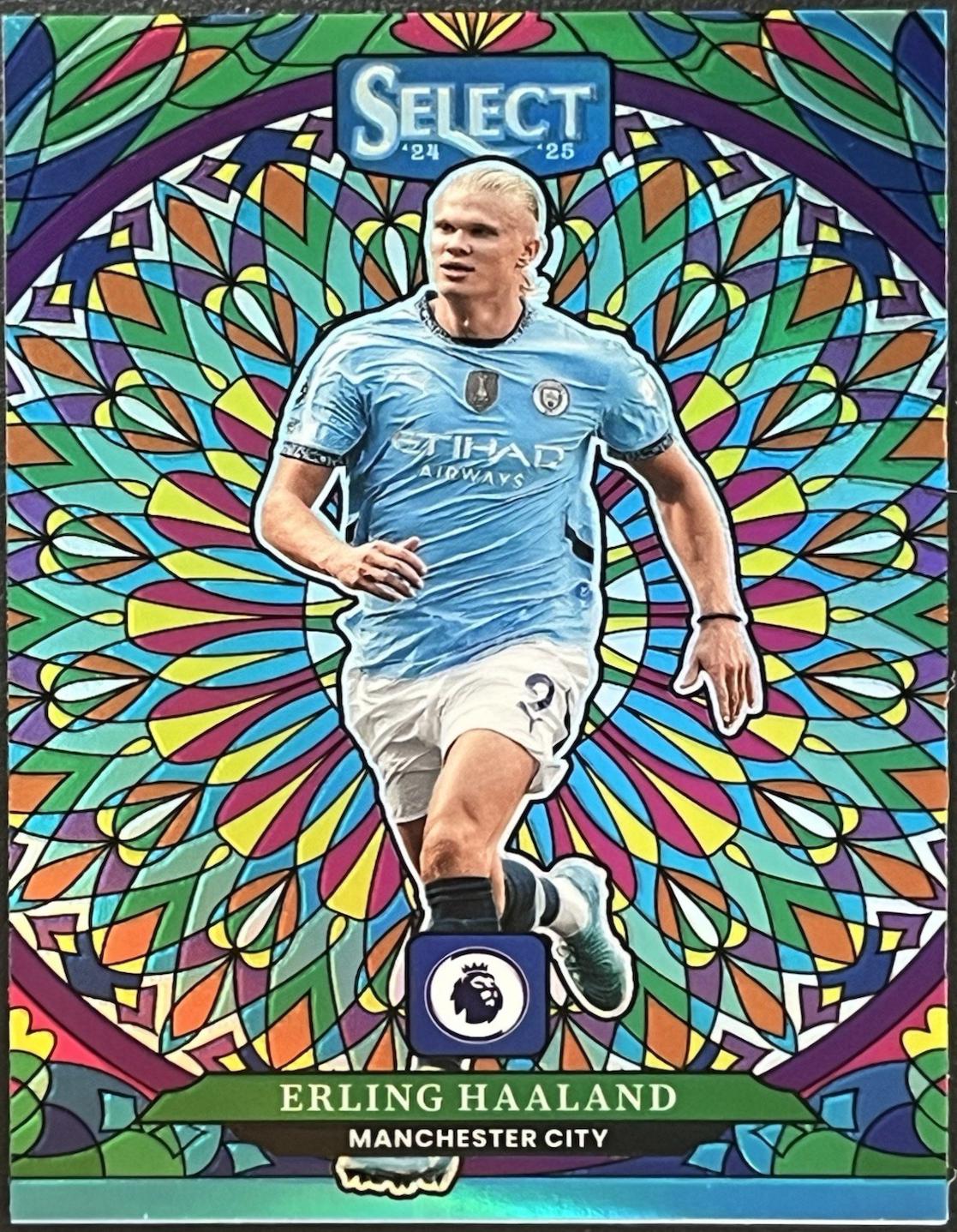 Erling Haaland - Select Premier League Stained Glass #15