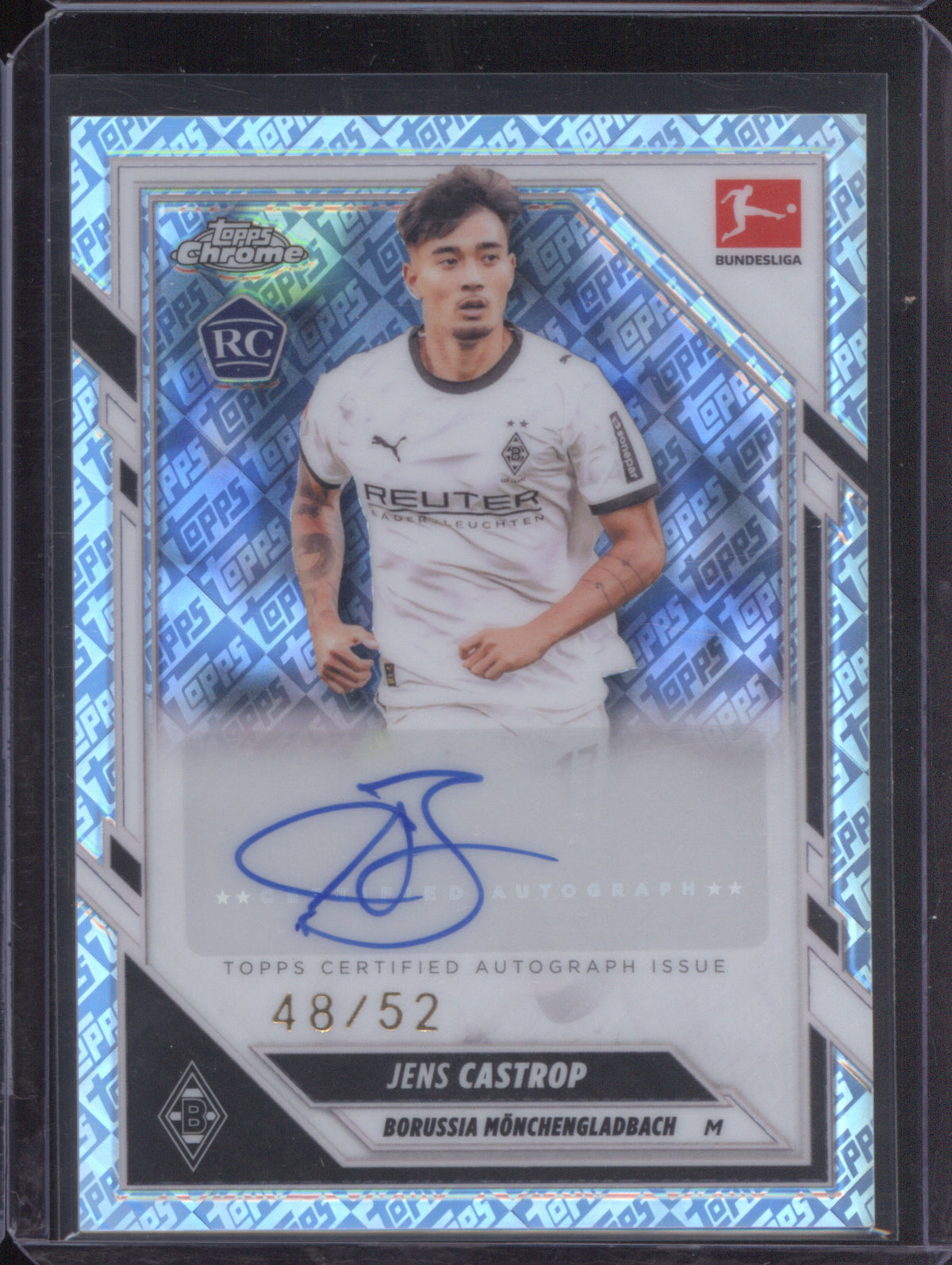 Jens Castrop - Chrome Bundesliga Autograph #BA-JC