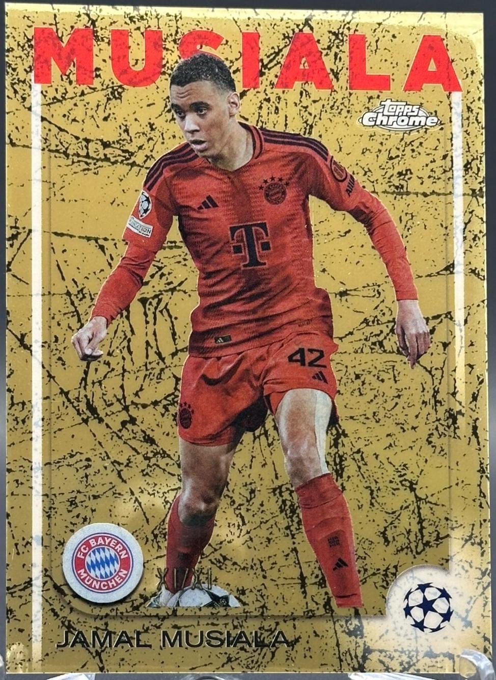 Jamal Musiala - Chrome UEFA #42