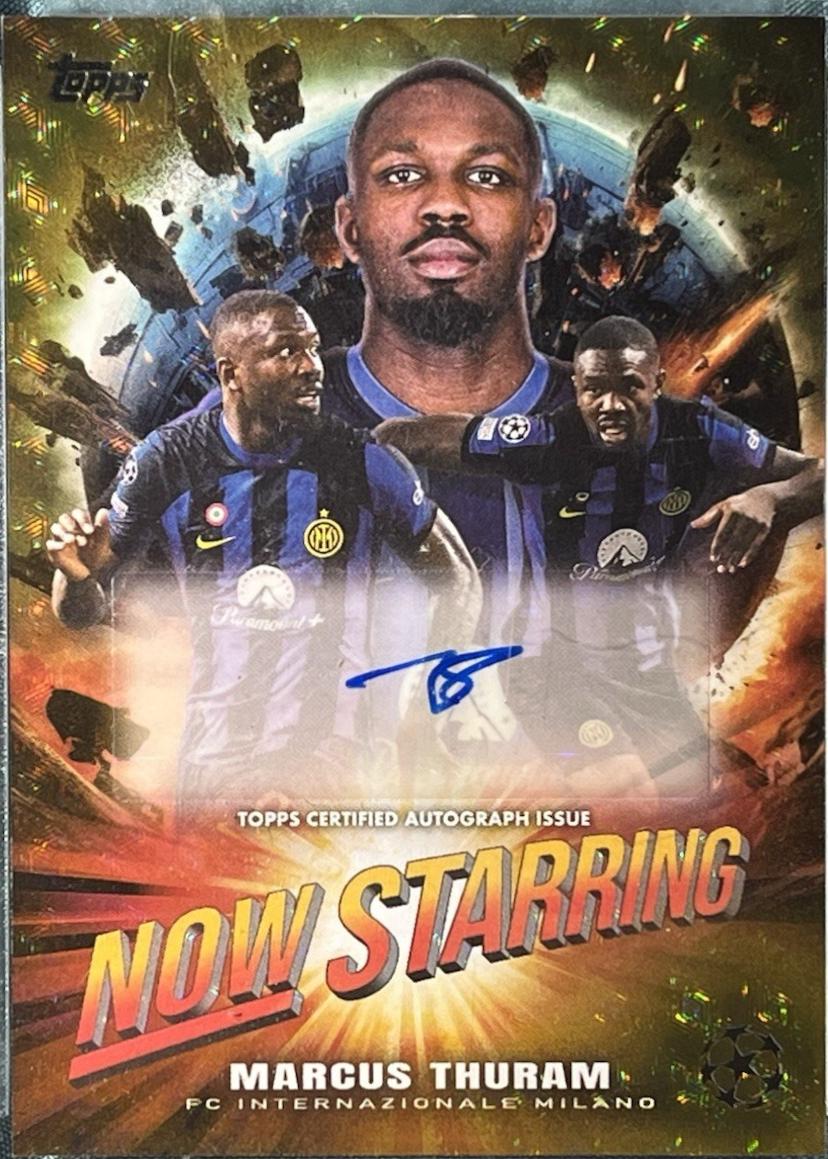 Marcus Thuram - UEFA Club Now Starring Autograph #NSA-MT