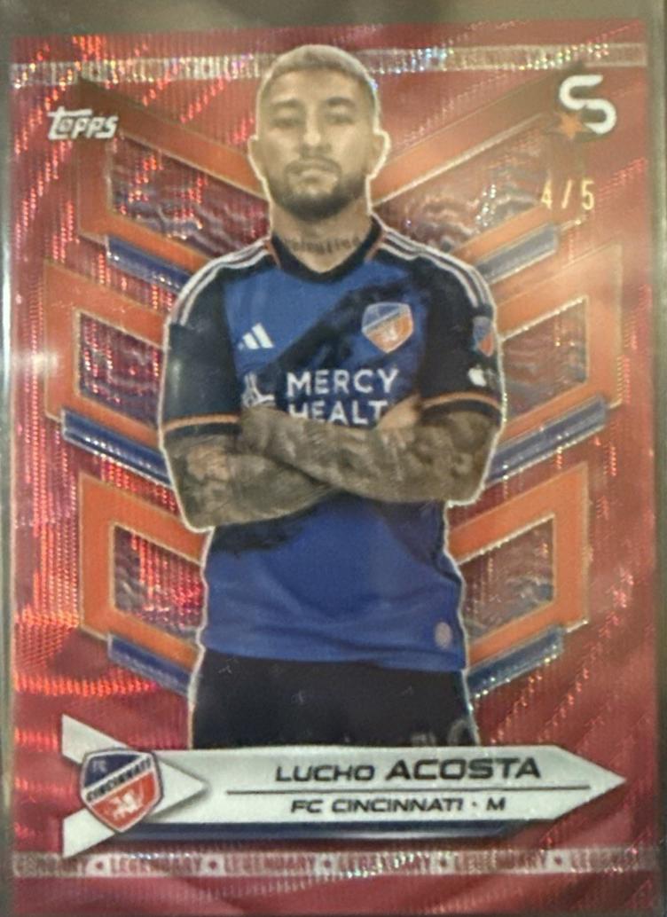 Lucho Acosta - Chrome MLS #1