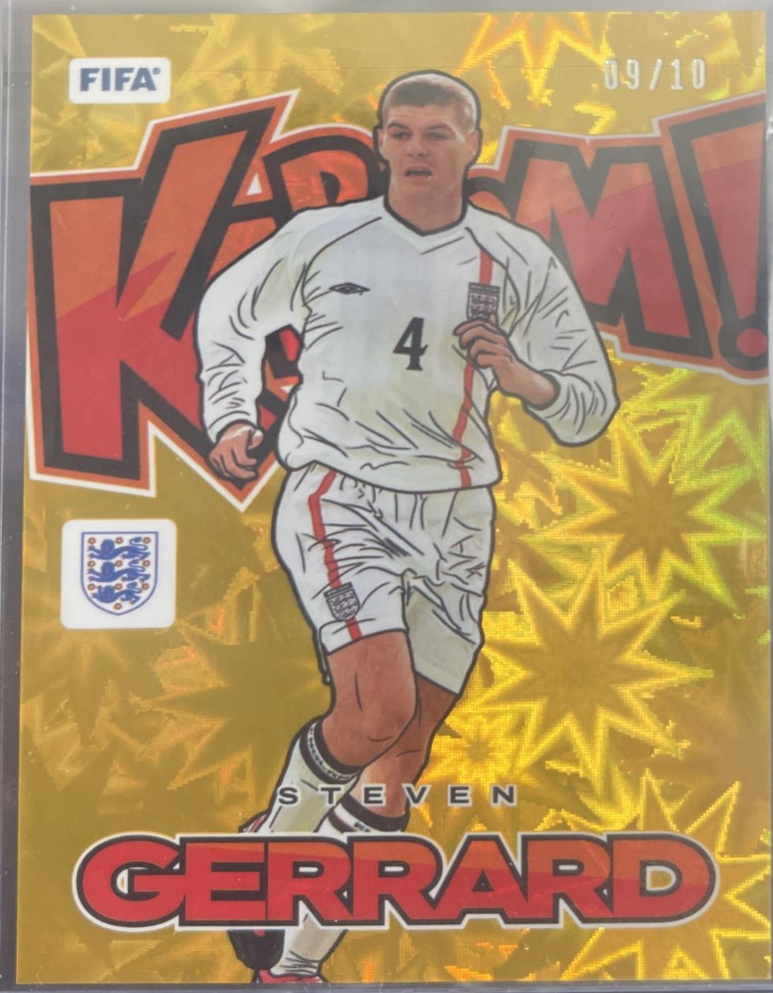 Steven Gerrard - Donruss Kaboom #21