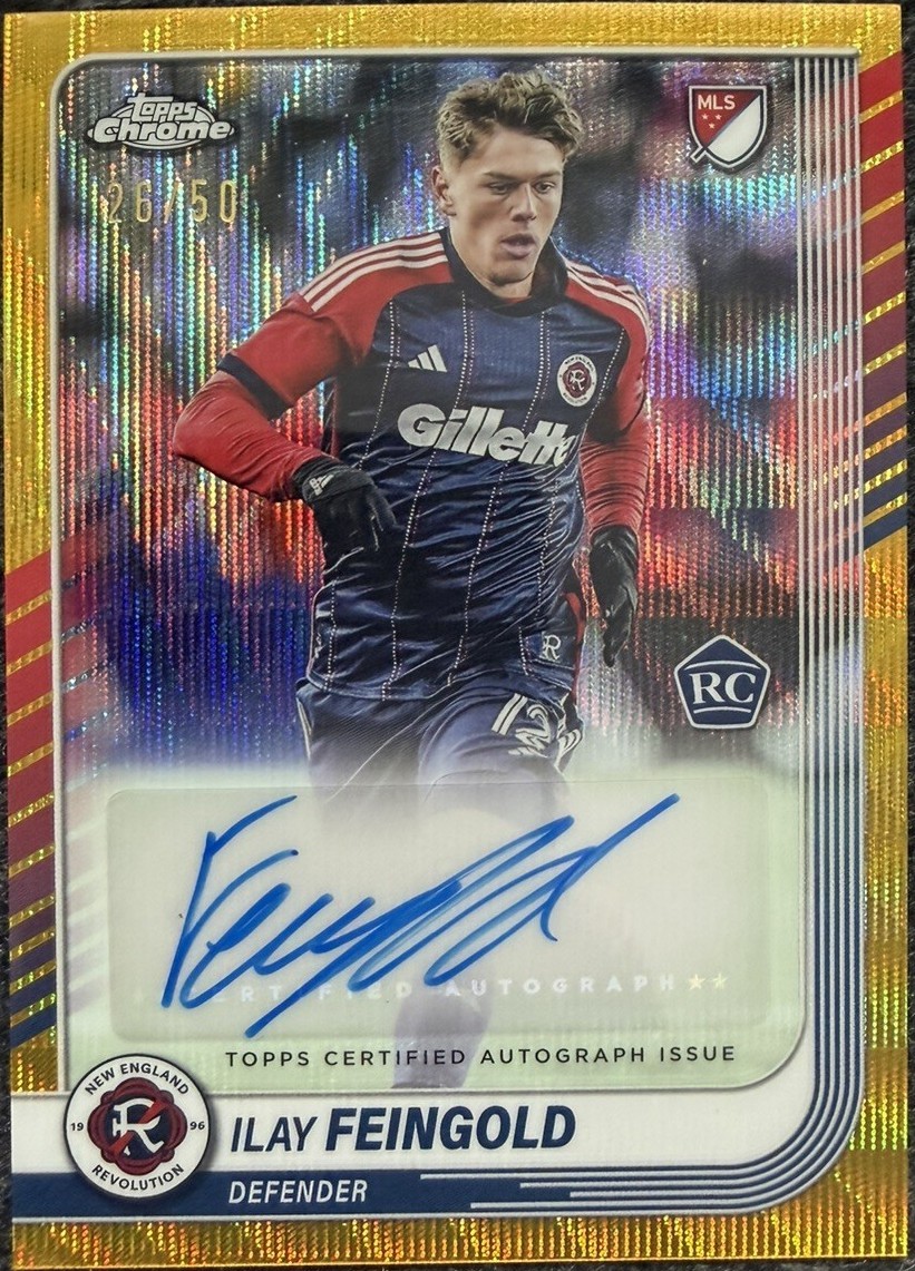 Ilay Feingold - Chrome MLS Autograph #CA-IF