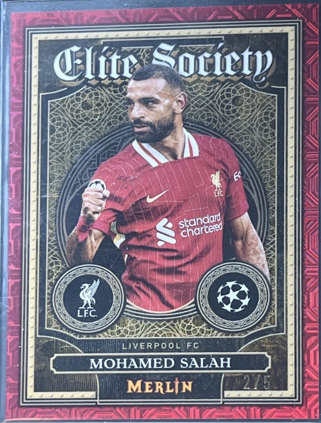 Mohamed Salah - Merlin UEFA Elite Society #ES-12