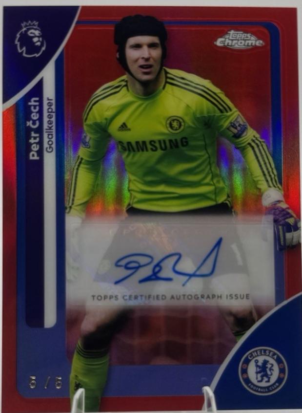 Petr Cech - Chrome Premier League Autograph #CA-GK